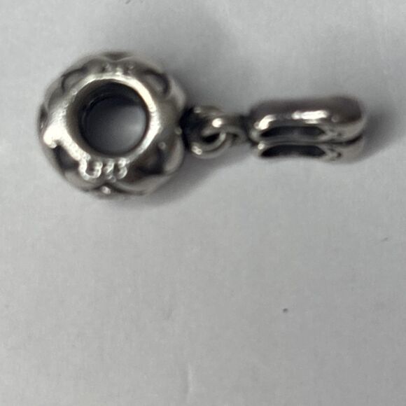 Pandora Ballet Slipper Charm Pink CZ Sterling Silver 790520PCZ - Picture 4 of 7